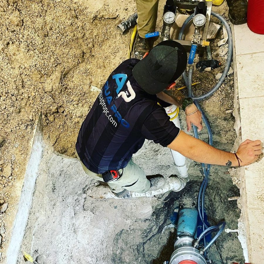 Cast iron pipe replacement